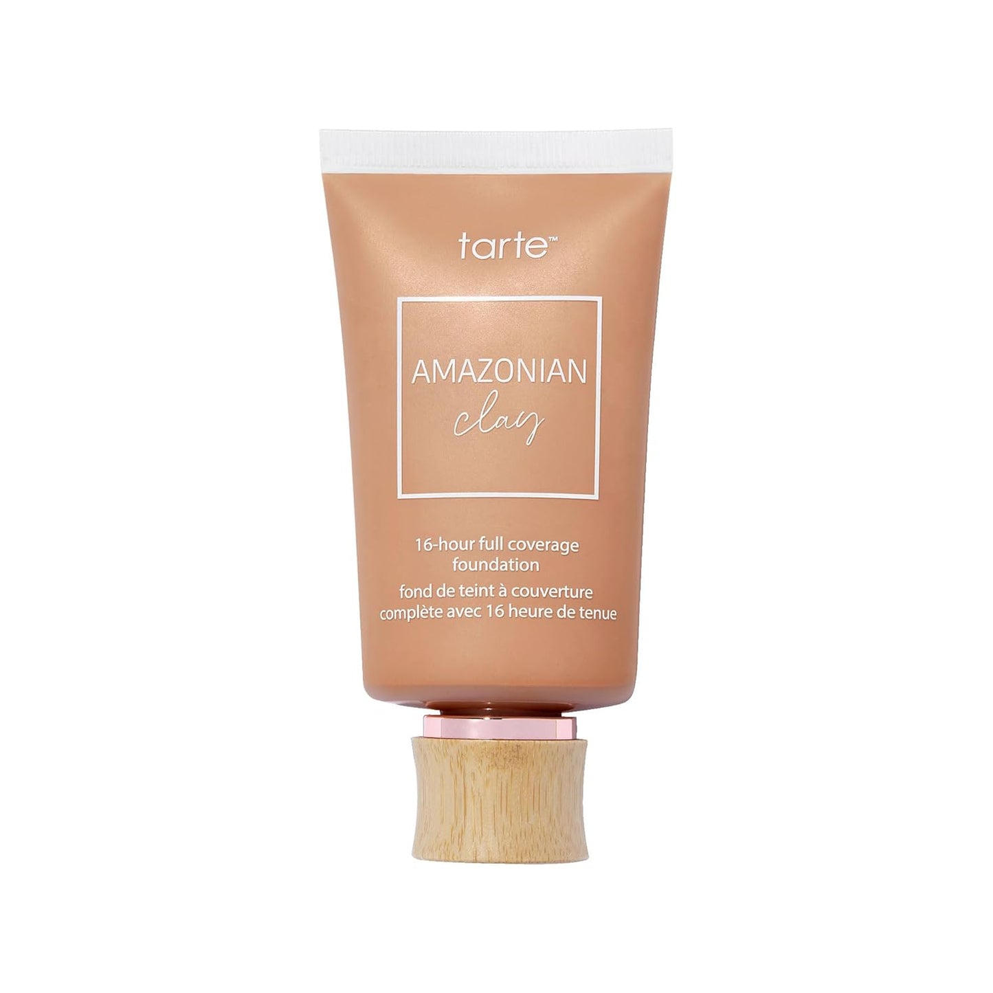 Tarte Amazonian Clay Foundation - 16-Hour Full Coverage, Matte Finish, Hydrating & Vegan