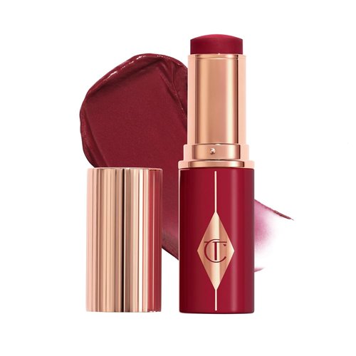 Charlotte Tilbury Unreal Healthy Glow Blush Stick - Buildable Cream Makeup with a Skincare-Infused Formula - Easy to Use, Blendable & Leaves Skin with a Luminous Sheen