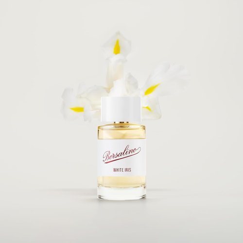 Borsalino White Iris Eau de Parfum - Long-Lasting Fruity Floral Perfume for Women | Orange Blossom, Jasmine & Almond
