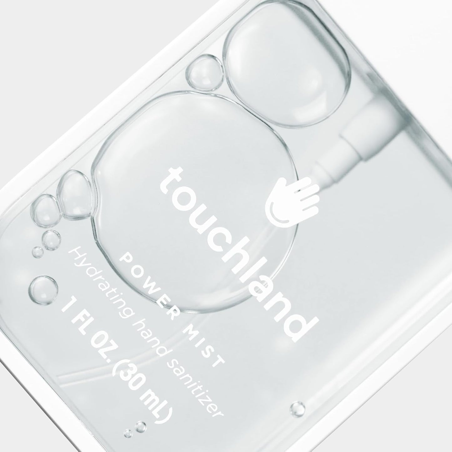 Touchland Hydrating Hand Sanitizer Spray - Beach Coco Trio Set | Dye-Free Travel Size Mists (3 x 1 FL OZ)