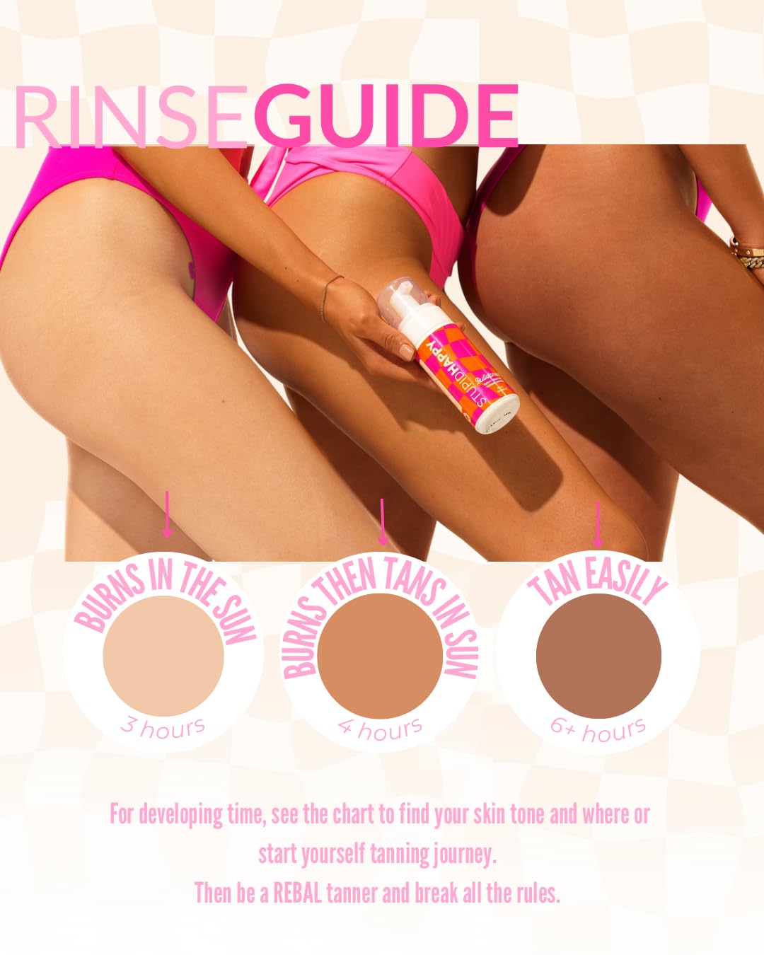 Skiennix Self Tanner Mousse for Women - Sweat-Resistant, Odor-Free & Streak-Free | Natural Medium Tan, 4.2 fl oz