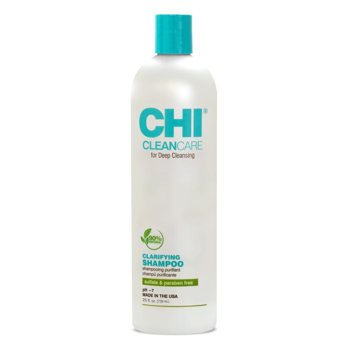 CHI CleanCare Clarifying Shampoo - Deep Cleansing Formula to Purify & Restore Moisture | 25 Oz