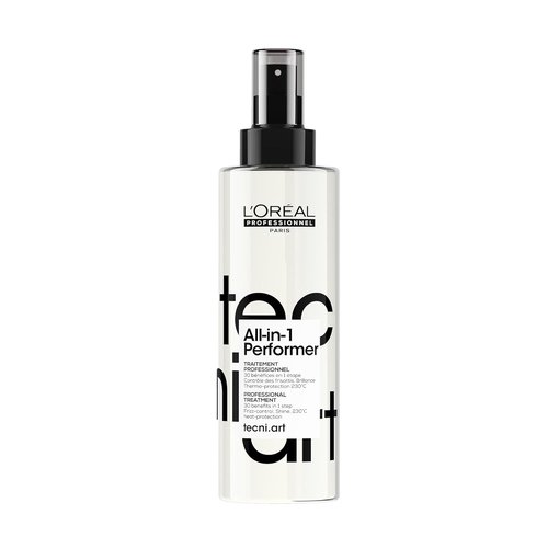 L'Oréal Professionnel Tecni.art All-in-1 Performer Styling Treatment Spray - 30 Benefits, Heat Protection & Anti-Frizz, 8.5 oz