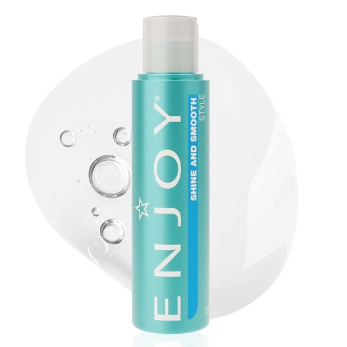 Enjoy Shine & Smooth Frizz Control - Moisture Locking Formula for Silky, Weightless Hair (3.4 oz)