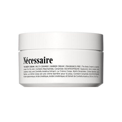 Nécessaire The Body Cream - Rich Barrier Repair With 5% Niacinamide & 5 Essential Ceramides | 200 ml / 6.8 fl oz