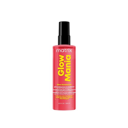 Matrix Glow Mania Leave-In Conditioner - Enhances Shine & Preserves Color Vibrancy | 8.5 Fl Oz