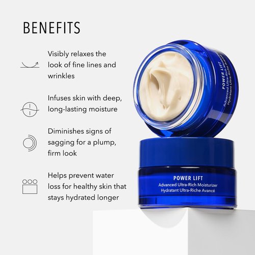 HydroPeptide Power Lift - Advanced Anti-Wrinkle Face Moisturizer | Ultra-Rich Formula, 1 oz