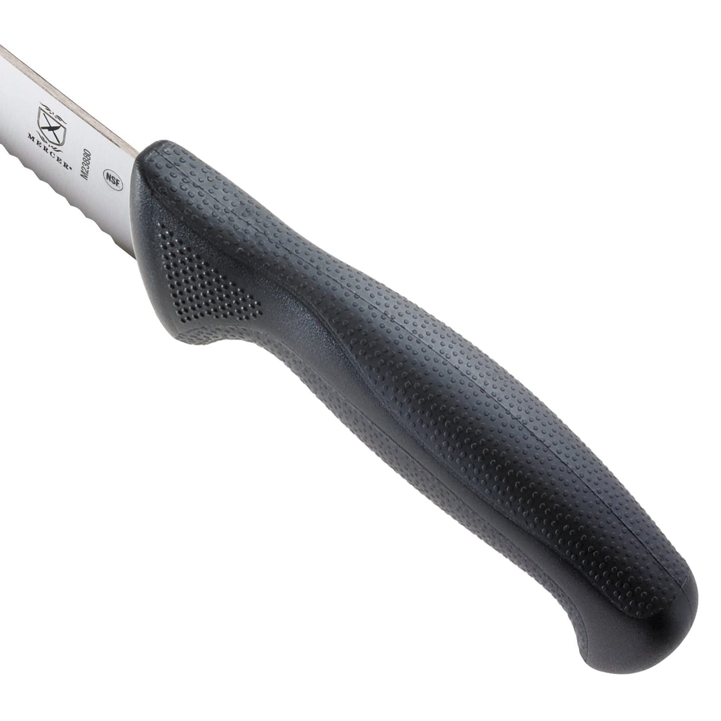 Mercer Culinary M18134BK Bread Knife, 6-Inch, Millennia Black