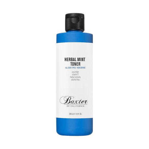 Baxter of California Herbal Mint Toner for Men - Non-Drying, Paraben-Free | 8 Fl Oz, All Skin Types