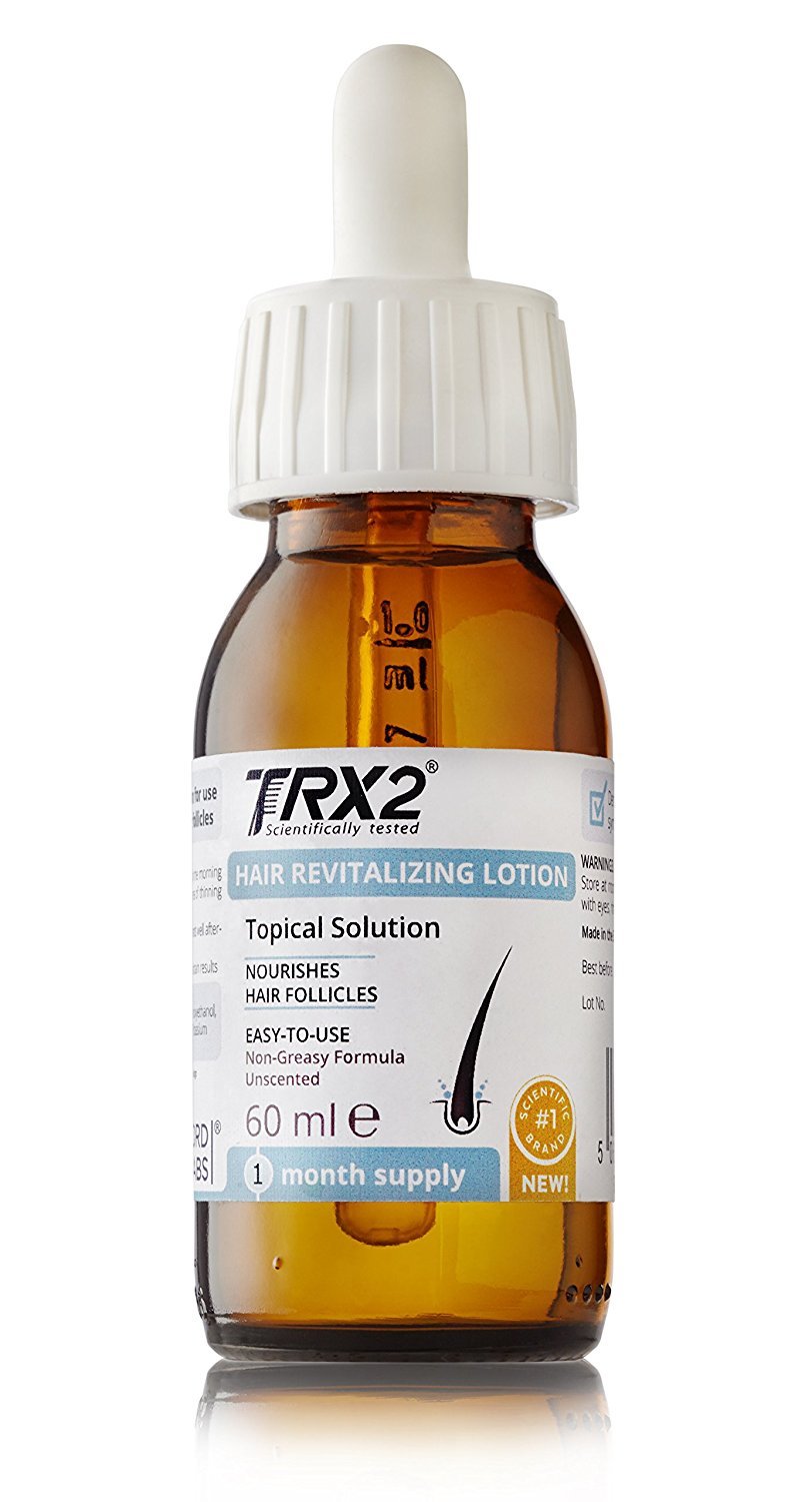 TRX2® Hair Revitalizing Lotion - Natural Treatment for Thicker, Fuller Hair - Biotin-Enriched, Non-Greasy Formula