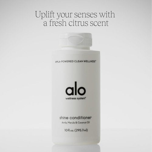 Alo Shine Conditioner - Shine Boosting Formula with Botanical Oils for Weightless Hydration | 10 fl. Oz