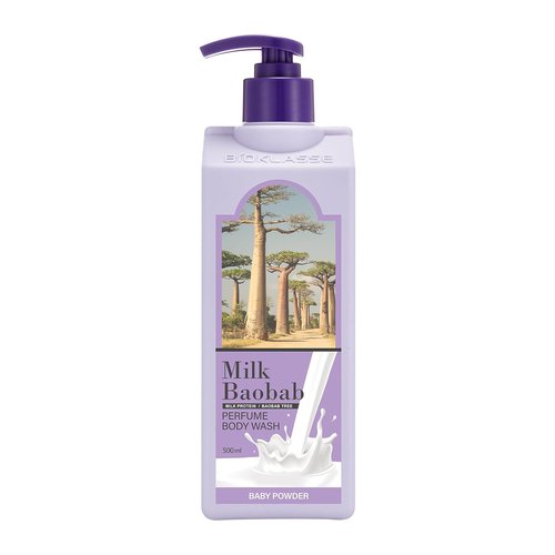 **Skiennix Milk Baobab Hydrating Body Wash - Nourishing Cleanser for Dehydrated Skin, 16.9 fl oz**