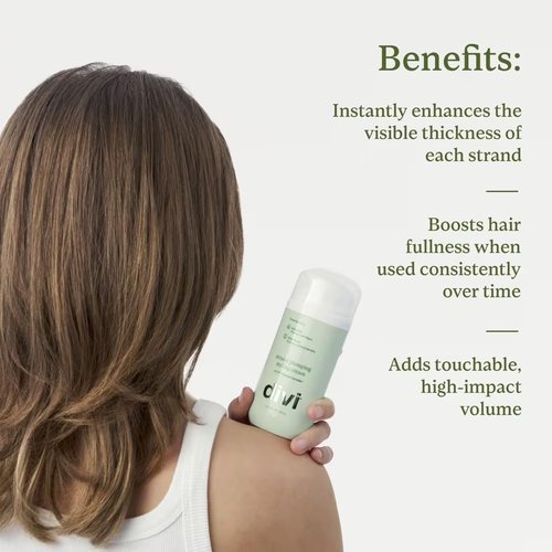 Divi Strand Styling Cream - Volumizing Hair Thickening Treatment for Fine Hair | Frizz Control