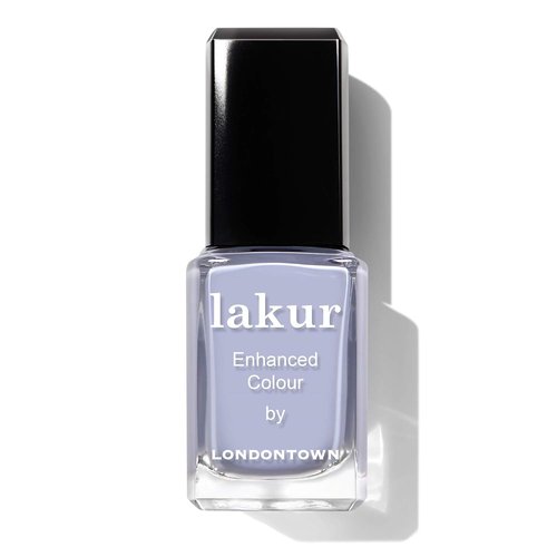 LONDONTOWN Lakur Nail Polish - Chip-Resistant & Non-Toxic Formula | Vegan Hydrating Blue Color