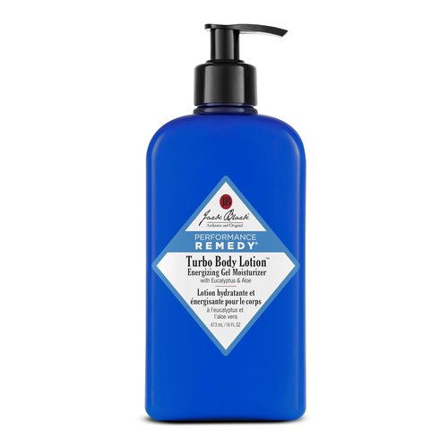 Jack Black Turbo Body Lotion - Energizing Gel Moisturizer for All Skin Types | 16 oz