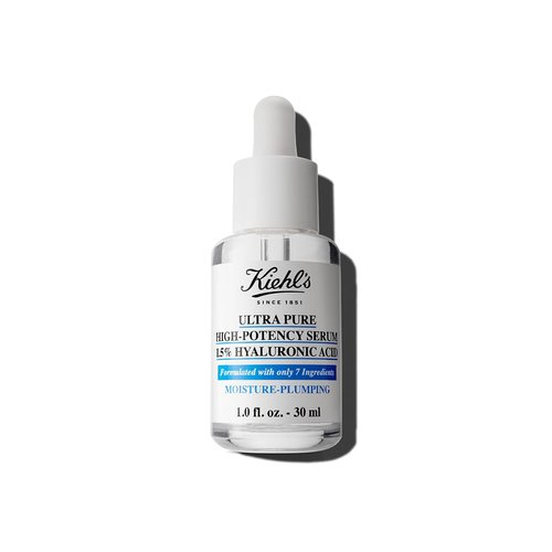 Kiehl's Ultra Pure 1.5% Hyaluronic Acid Serum - Concentrated Hydrating Face Serum for All Skin Types | 1 fl oz