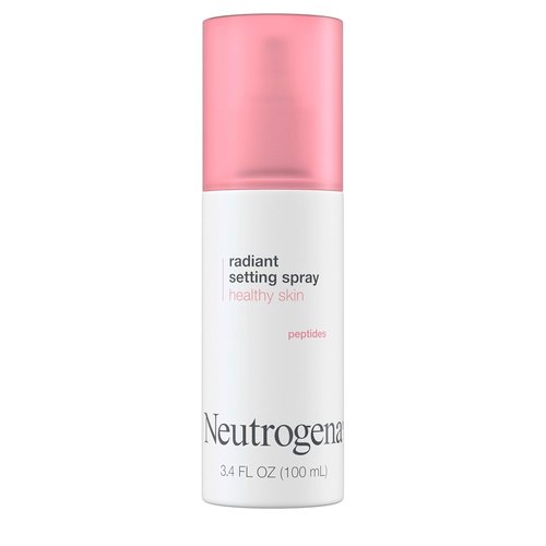 Neutrogena Healthy Skin Radiant Setting Spray - Long-Lasting Hydrating Face Mist with Antioxidants & Peptides, 3.4 fl. Oz