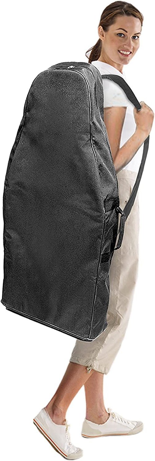 Master Massage Bedford Adjustable Portable Folding Full Body Massage Chair, Coffee, 11" x 14" x 39"