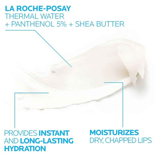 La Roche-Posay Cicaplast Lip Balm B5 - Hydrating Shea Butter Treatment for Dry, Cracked Lips | Fragrance-Free Moisturizer