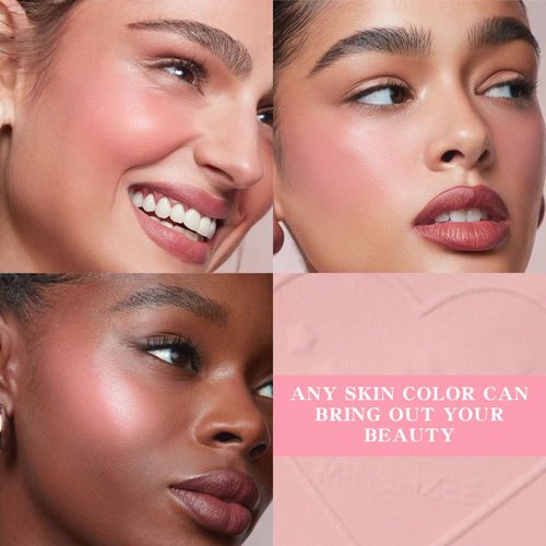 Regine Switzerland Matte Blush Powder - Long-Lasting, Lightweight Cheek Color for All Skin Tones | #01 Soft Pink