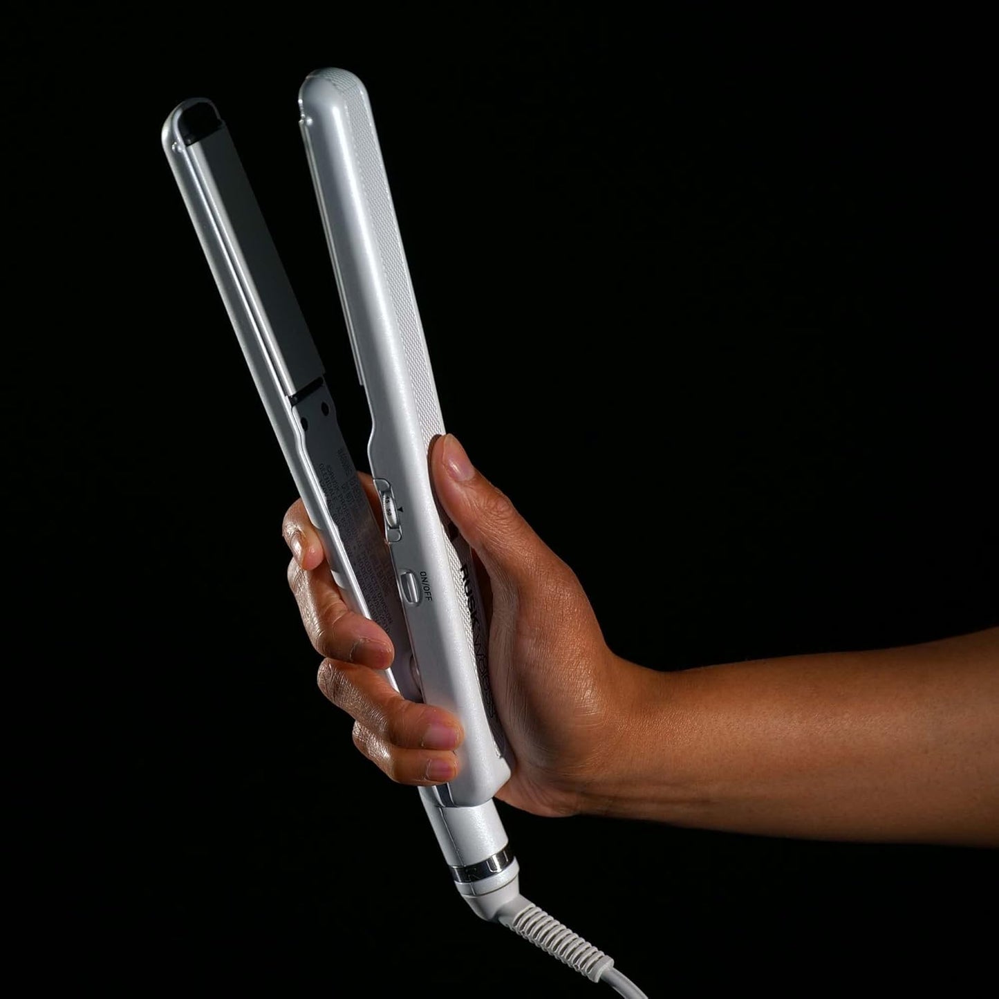 Skiennix Ceramic & Tourmaline W8less Str8 Straightening Iron - 1 Inch for Sleek, Smooth Hair