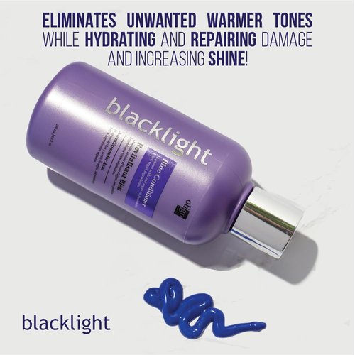 Oligo Professionnel Blacklight Blue Conditioner - Vegan Formula to Eliminate Brassy Tones | 8.5oz