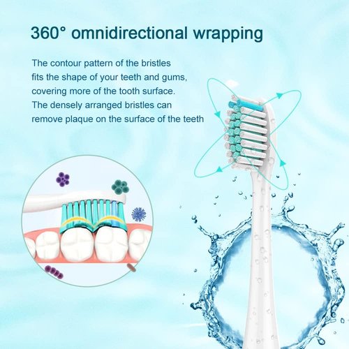 NEDIFON Replacement Toothbrush Heads - Compatible with Philips Sonicare | 8 Pack for Superior Cleaning