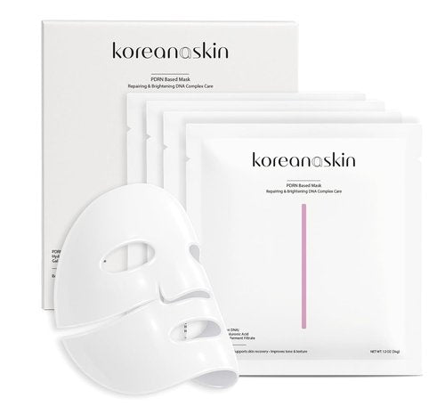 Regine Switzerland PDRN DNA Complex Hydrogel Sheet Mask - Anti-Aging & Deep Hydration with Salmon DNA | Box of 4