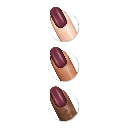 Sally Hansen Salon Effects® Press On Nails - Beet Pray Love, Oval Shape, Non-Damaging Adhesive Included