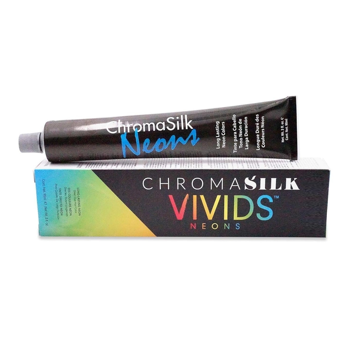 Vivids ChromaSILK Hair Color, 3oz (Neon Yellow)