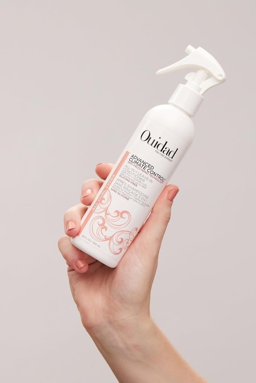 Ouidad Advanced Climate Control Leave-In Conditioner - Multi-Use Curl Care & Heat Protectant, 8.5 fl oz