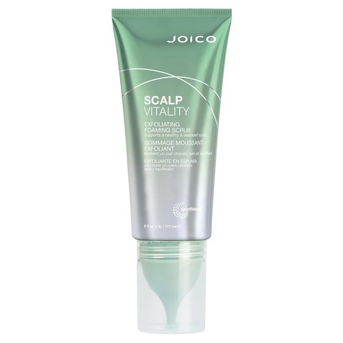 Joico Scalp Vitality Exfoliating Foaming Scrub - Supports Healthy Scalp | Removes Oil & Buildup | 6 Fl Oz