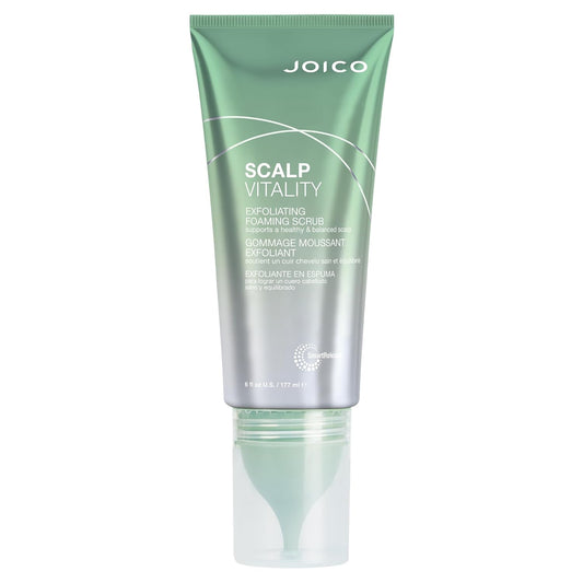 Joico Scalp Vitality Exfoliating Foaming Scrub - Supports Healthy Scalp Balance | 6 Fl Oz