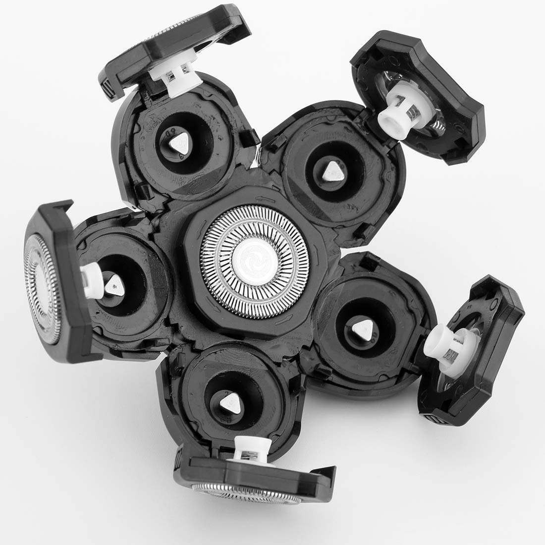 MAWAER 6 Blades Head Shaver Replacement Heads Compatible with Freedom Gold Shaver and Most Mainstream Brands Head Shaver Electric Shaver Electric Razor Replacement Head