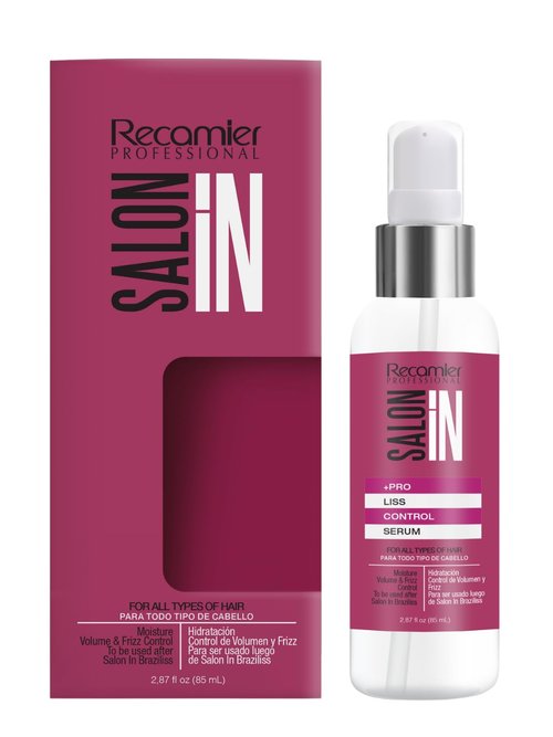Recamier Salon In Liss Control Hair Serum - Instant Shine Hair Care | 2.87 fl oz / 125 ml