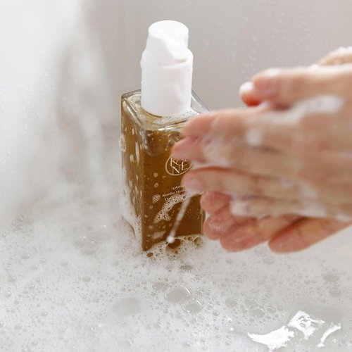 KAINE Kombu Hydrating Daily Cleanser - Gentle Deep Pore Cleanser for Dry & Sensitive Skin, 5.46 fl oz/155g
