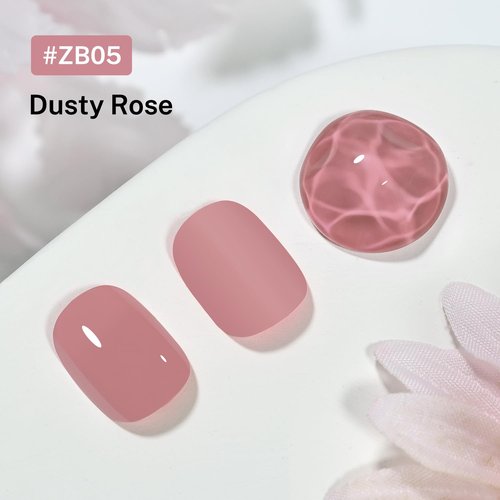 OpenLive Dusty Rose Nail Polish - Quick Drying, Long Lasting Color | 16.5ml Light Pink for DIY Manicure