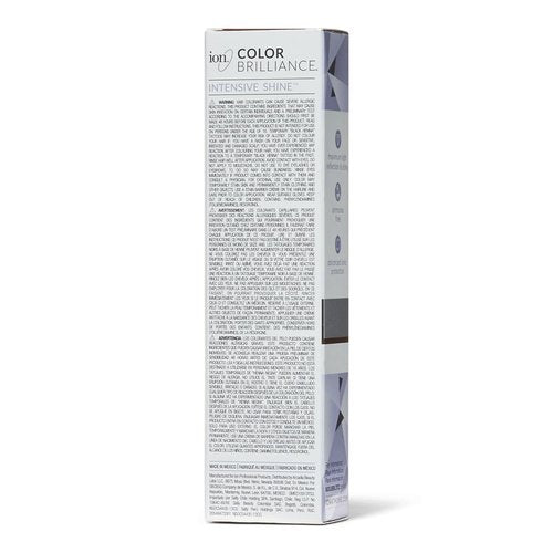 Ion Intensive Shine 4N Medium Natural Brown Hair Color - Demi Permanent Creme Formula
