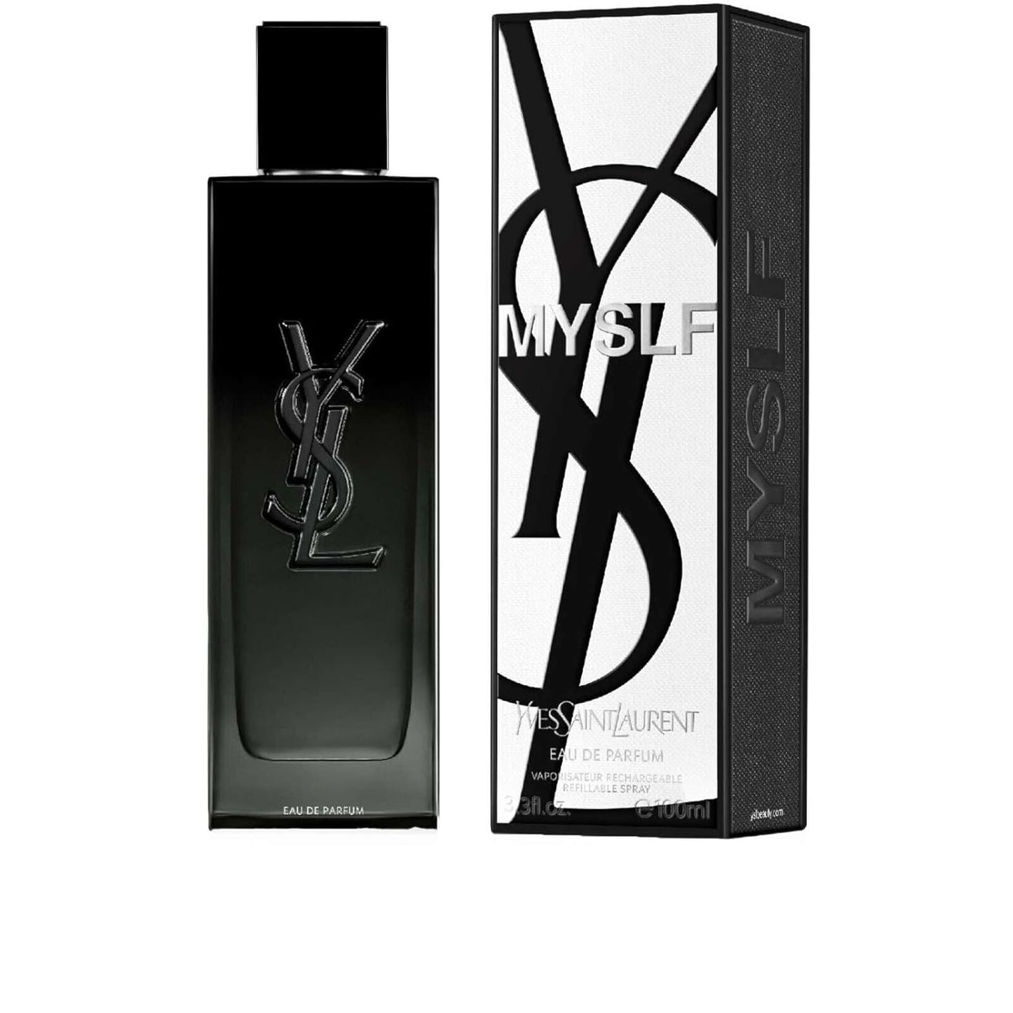 Yves Saint Laurent YSL Myslf Eau de Parfum Spray for Men - 3.4 Ounce | Captivating Fragrance