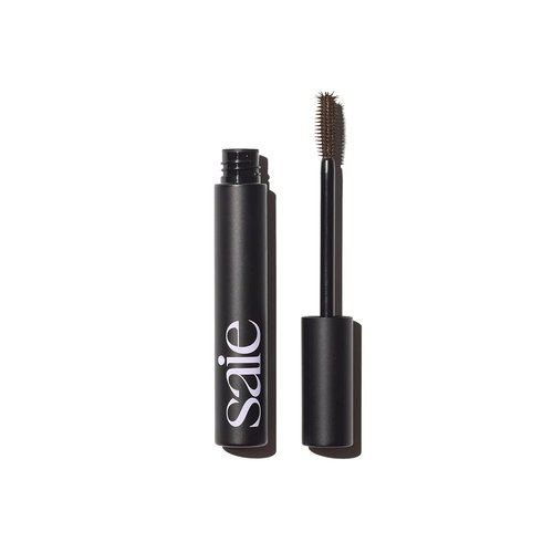 Saie Mascara 101 - Lengthening Mascara for Bold, Lifted Lashes - Buildable Formula with Nutrients - Brown (0.31 oz)