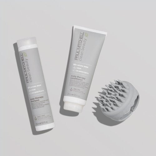 Paul Mitchell Clean Beauty Scalp Therapy Conditioner - Gently Conditions & Cools All Hair Types, 10.1 oz