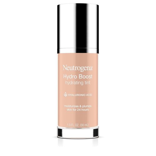 Neutrogena Hydro Boost Hydrating Tint - Lightweight Oil-Free Foundation with Hyaluronic Acid | 20 Natural Ivory, 1.0 fl. oz