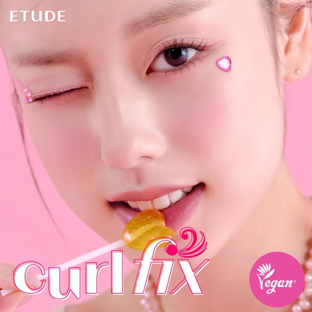 ETUDE Curl Fix Mascara #3 Grey Brown New | A curl fix mascara that keeps fine eyelashes powerfully curled up for 24 hours by ETUDE's own Curl 24H Technology