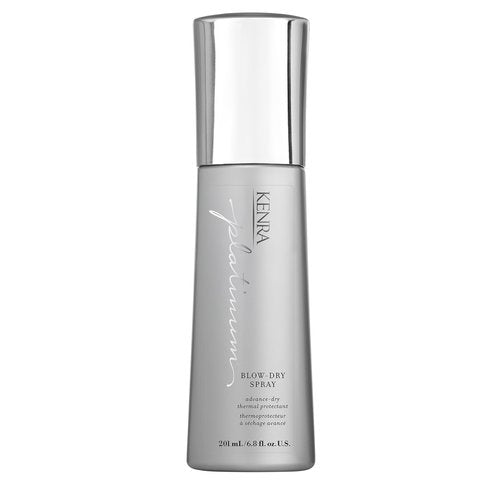 Kenra Professional Platinum Blow-Dry Spray | Time-Saving Heat Protectant | Detangles, Smooths, and Softens | Eliminates Frizz & Resists Humidity | Medium To Coarse Hair | 6.8 fl. oz