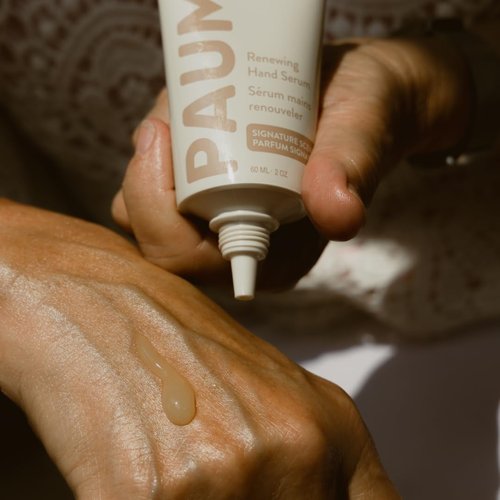 PAUME Renewing Hand Serum - Hydrating Formula with Hyaluronic Acid & Vitamin C | 2 oz for Youthful Hands