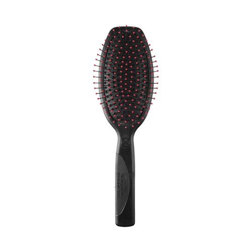 Cricket Static Free Cushion Hair Brush - Smoothing & Detangling for Thick, Curly Hair - Anti-Static Metal Bristles
