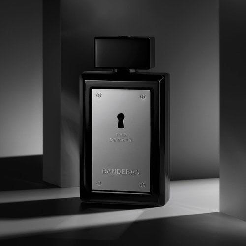 Banderas Perfumes - The Secret - Eau de Toilette for Men - Long Lasting - Elegant, Sexy and Masculine Fragance - Fruity and Leather Notes - Ideal for Day Wear