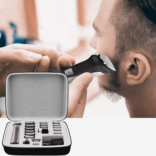 Philips Norelco Multigroom Series 7000 & 5000 Storage Case - Organize Trimmer & Accessories