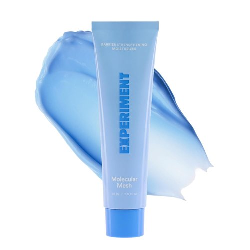 Experiment Molecular Mesh Barrier Repair Face Moisturizer - Soothing Lightweight Cream for Strength & Redness Relief - 2 FL OZ Vegan Formula for Sensitive Skin