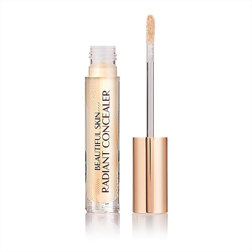 Charlotte Tilbury Beautiful Skin Concealer - Hydrating Under Eye Concealer for Dark Circles | Medium-Buildable Coverage, Natural Finish